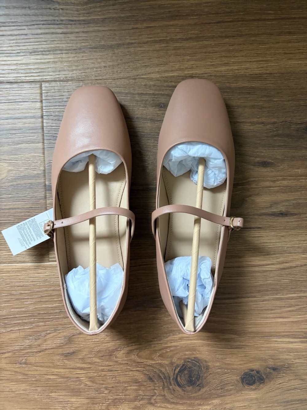 Banana Republic Blush Mary Jane Flats with Square Toe